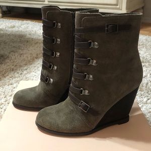 BCBG suede boots